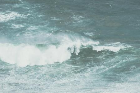 自然, 水, 崩溃, 波, 海洋, 蓝色, 海