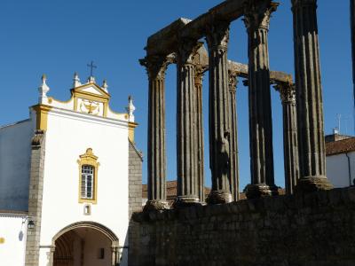 埃武拉, 葡萄牙, 旧城, 寺, 教会, 巴洛克式, 古董