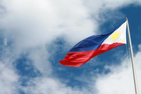 菲律宾, 国旗, 菲律宾语, 国家, 亚洲, 飞行, 挥舞着