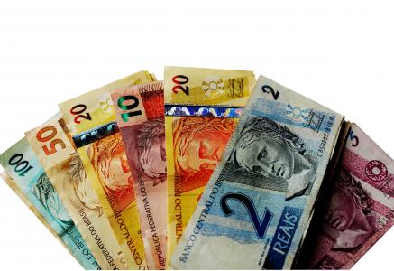 选票, 钱, 真正, 注意, 巴西货币, 巴西, 五十美元