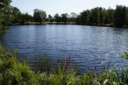 湖, 自然, 景观, 瑞典, 水, 休息, 蓝色