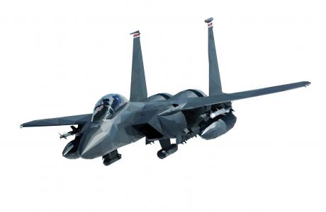f-15, 战斗机, 一个, 射流, 飞机, 飞机, 飞机
