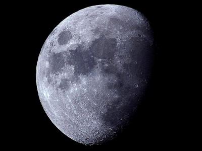 满月, 晚上, 月亮, 环形山, 卫星, 天文学, 空间