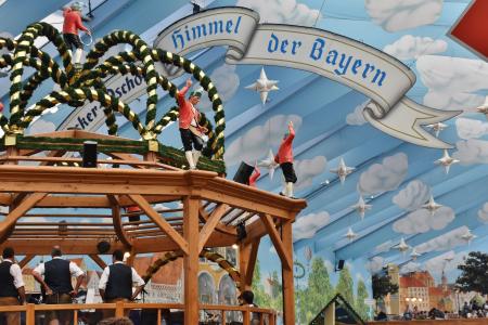 慕尼黑啤酒节, 慕尼黑, 巴伐利亚, 德国, 传统, 民间的节日, 帐篷
