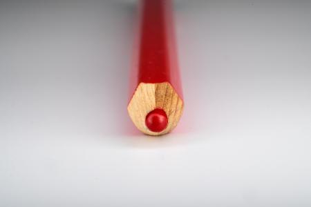 铅笔, 宏观, 红色, 艺术家, 绘制, 艺术, 创建