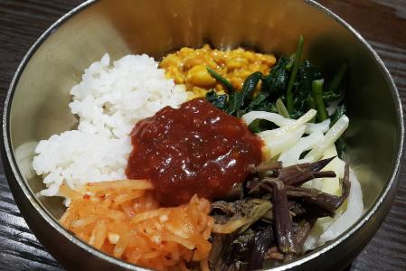 食品, 餐饮, 石锅拌饭, 朝鲜语, 韩国食品, 大米, 鲍勃