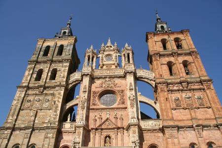 西班牙, 卡斯蒂利亚和莱昂, 阿斯托加, 大教堂, 教会, 建筑, 著名的地方