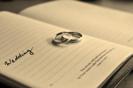 婚礼, 婚礼日期, 结婚戒指, 婚姻, 运气, 爱, 信任