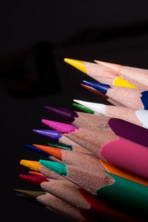 彩色的铅笔, 木桩, 钢笔, 多彩, 颜色, 油漆, 学校