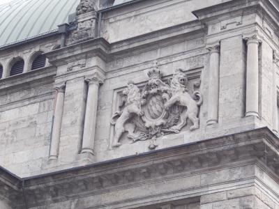 巴法力亚狮子, 徽章, 纽伦堡, 车站大楼, 建筑, 欧洲, 著名的地方