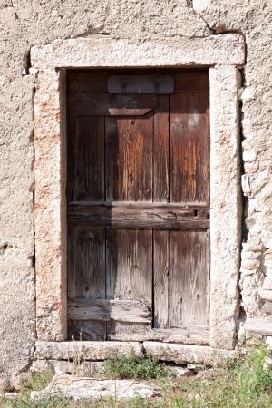 门, 老, 木材, 旧门, 输入, 句柄, 铁