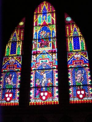 教会的窗口, 彩色玻璃, 教会, 窗口, 宗教, 灵性