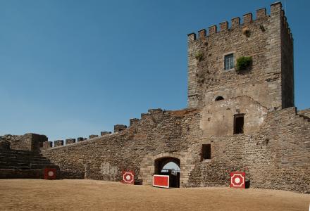 葡萄牙, 中世纪的城堡, 舞台上, 保持, 堡垒