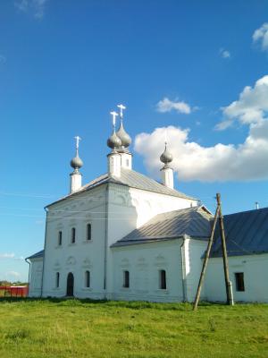 minakova, 苏兹达尔区, 俄罗斯, 修道院, 传统, 寺, 教会