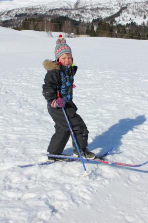 越野滑雪, 滑雪, 儿童, 冬天, 雪, 快乐