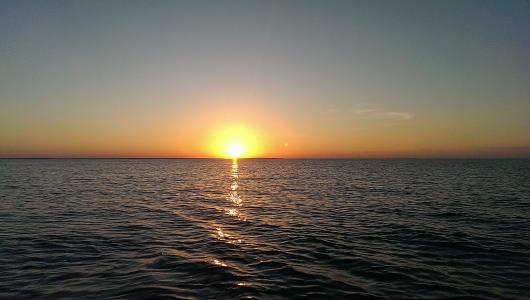 日落, 桑给巴尔岛, 非洲