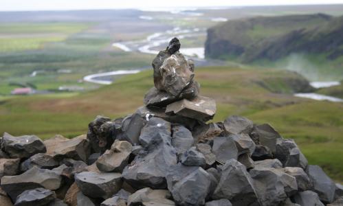 大老山, 冰岛, 冰岛语, 景观, 石头, 桩, 堆栈