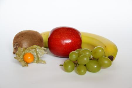 苹果, 香蕉, 葡萄, 酸浆, 水果, 健康, 维生素