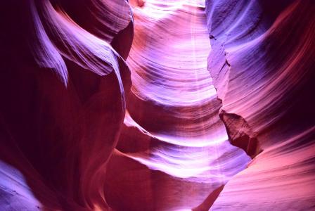 模式, 砂岩, 线性流, 羚羊峡谷, 神秘, 上羚羊峡谷, 亚利桑那州