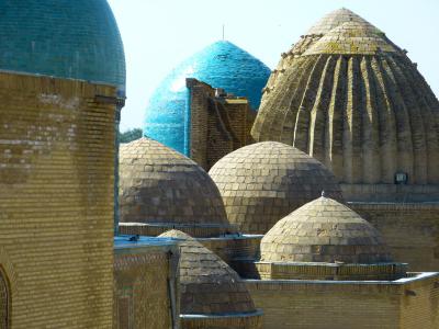 shohizinda, 墓地, 撒马尔罕, 乌兹别克斯坦, 陵墓, 陵墓, 清真寺