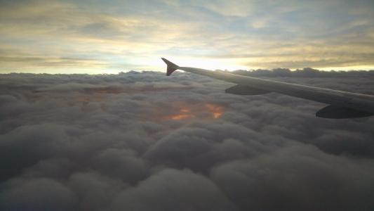 飞机, 天空, 旅行, 飞机, 云计算, 空气, 飞行