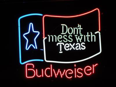 百威啤酒, 盾牌, 广告, 广告符号, 广告, 霓虹灯, 德克萨斯州