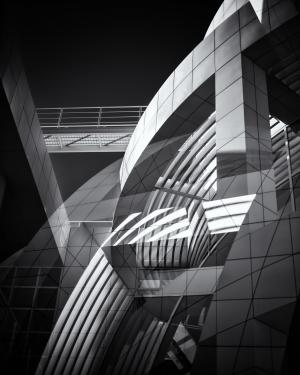 建筑, 摄影, 黑色和白色, 动态, 建筑, 现代, 建筑的结构