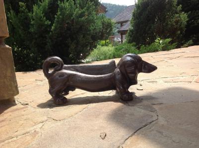 狗, 小雕像, 铸铁