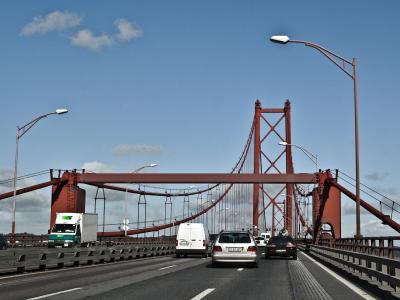 里斯本, 葡萄牙, 桥梁, 悬索桥