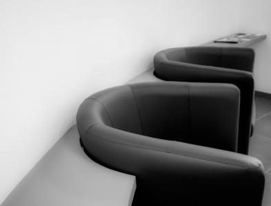 椅, 黑白, 椅子, 舒适, 当代, 设计, 空