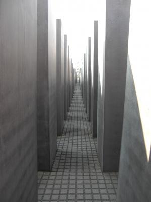 大屠杀, 纪念碑, 柏林, 犹太人, 资本, 德国, 混凝土