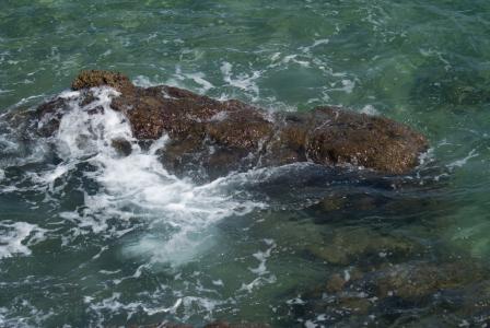 岩石, 海, 网上冲浪, 海岸, 德林, 自然, 水