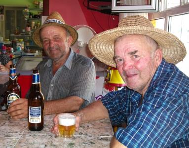 罗马尼亚, 酒吧, 农民, 啤酒, 会议, 老, 男子