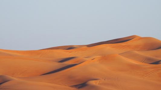 沙漠, 沙子, 沙丘, 干, 景观, 热, 干旱