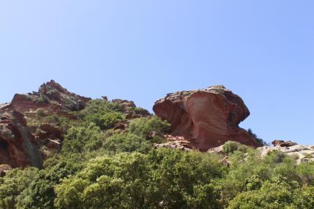 地质构造, 景观, 红砂岩