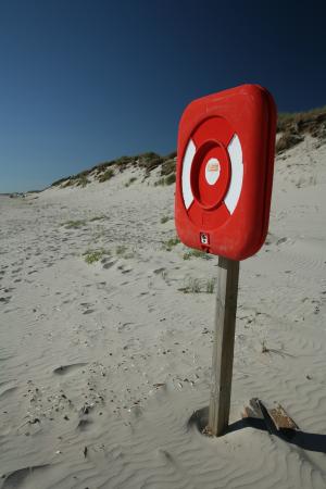 海滩, 救援站, 离婚, 沙丘, 丹麦