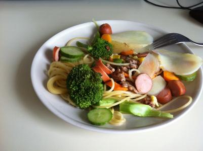 食品, 花椰菜, 叉子