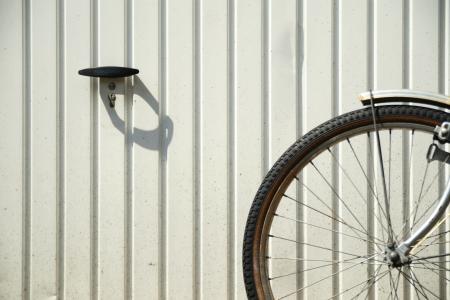 自行车, 自行车轮胎, 车库, 成熟的, 配置文件, 辐条, 车轮