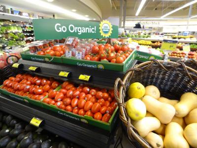 超市, 水果, 健康, 番茄