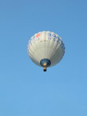 气球, 热风, 运输, 飞行, 前景, 热气球, 飞行