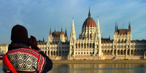 布达佩斯, 匈牙利, 议会, 建设, 宫, 政府, 城市旅行