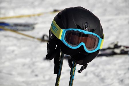 冬天, 滑雪头盔, 滑雪护目镜, 头盔, 雪, 冬季运动, 寒冷的温度