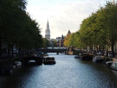 阿姆斯特丹, 运河, 荷兰, 水, 旅游
