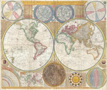 世界地图, 大洲, 全球, 全球, 地图, 从历史上看, 老