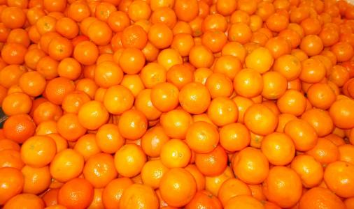 橙色, 水果