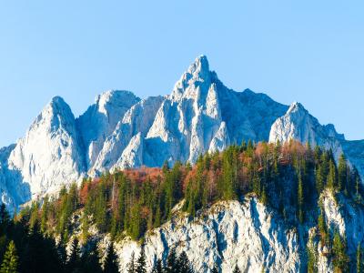 秋天, 首脑会议, 高山, 岩石, 山脉, 景观, 自然