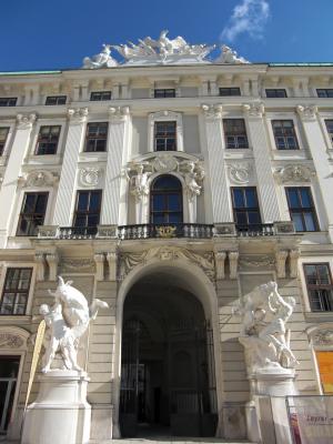 霍夫堡皇宫, 维也纳, 奥地利, 君主制, 门户网站, 输入