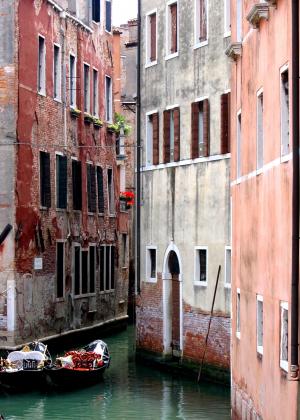 威尼斯, 意大利, 通道, 吊船