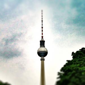柏林, 建筑, 结构, 德国, 感兴趣的地方, 广播电视塔