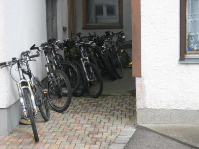 骑自行车, 自行车, 走了, transalp, 体育, 自行车, 街道